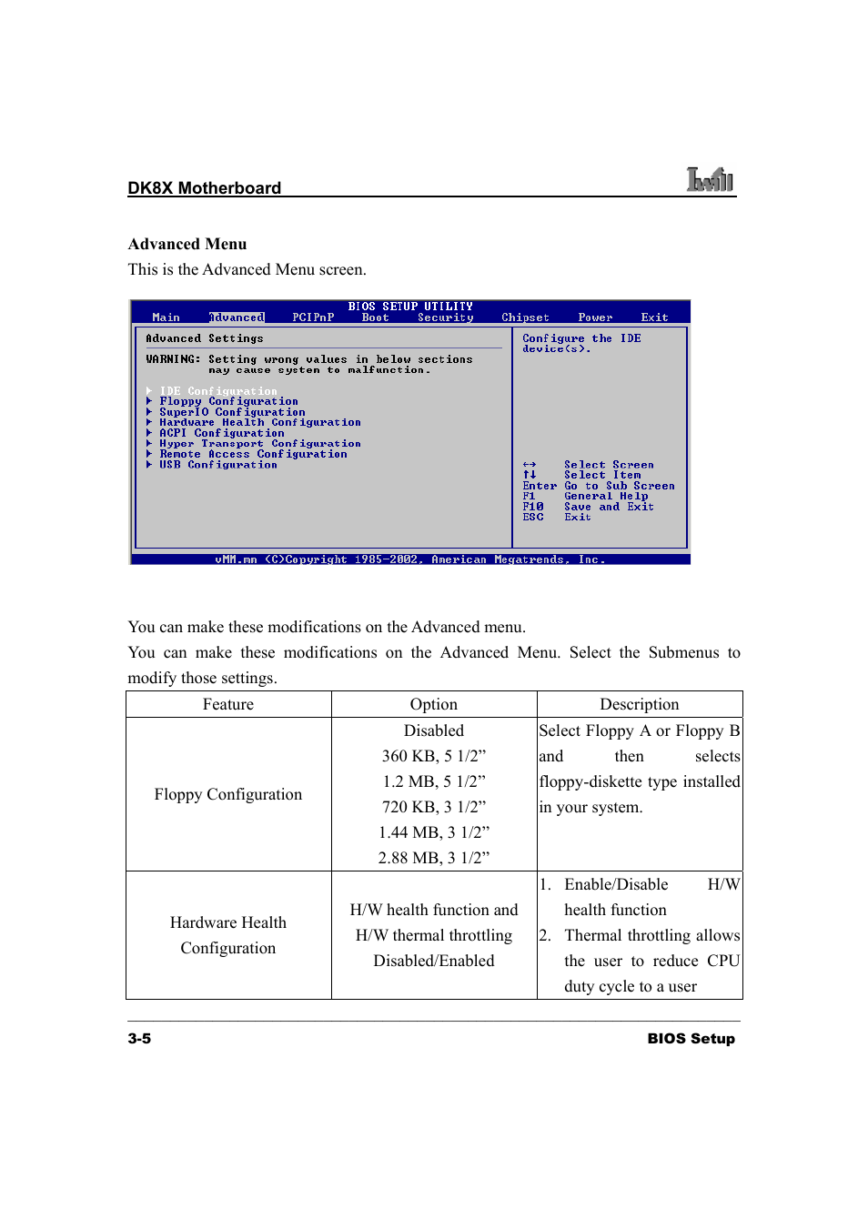 3Com IWILL DK8X User Manual | Page 46 / 64