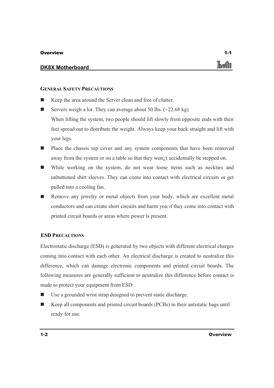 3Com IWILL DK8X User Manual | Page 8 / 64