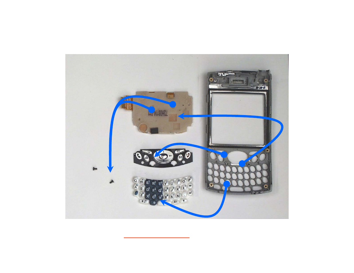 T650.14 remove keypad and keys | Treo T 650 User Manual | Page 14 / 18