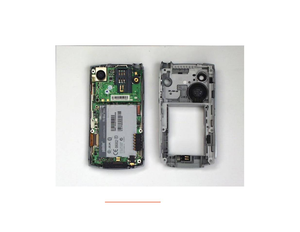 T650.09 remove back cover removed | Treo T 650 User Manual | Page 9 / 18