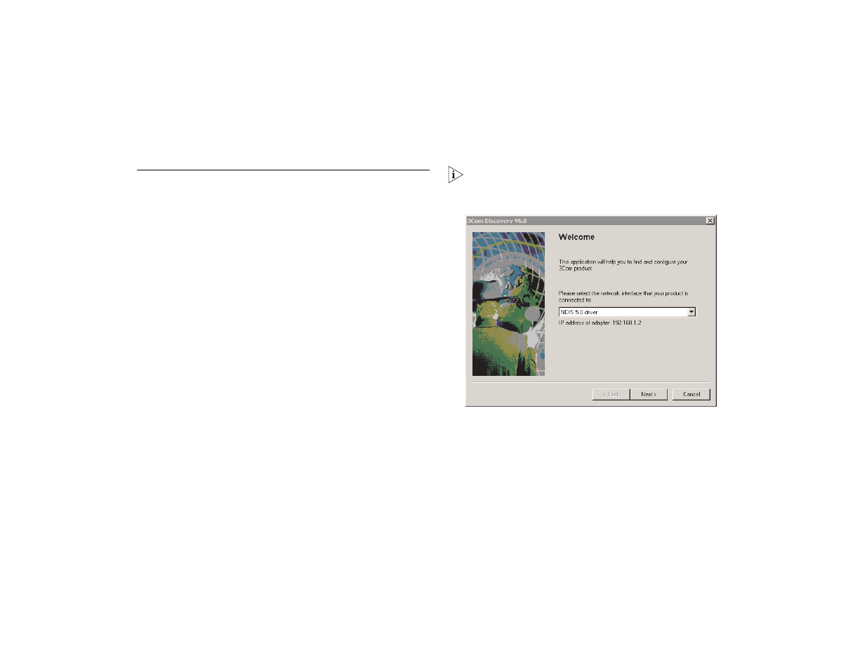 Using discovery, Running the discovery application, Using discovery” o | Sing, Iscovery | 3Com 2816-SFP Plus (3C16485) User Manual | Page 39 / 66