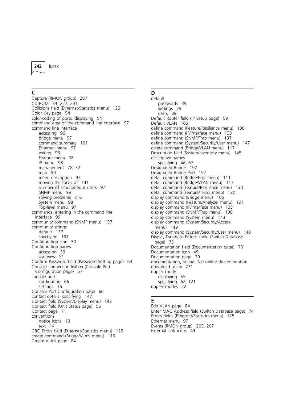 3Com 1100 User Manual | Page 242 / 248