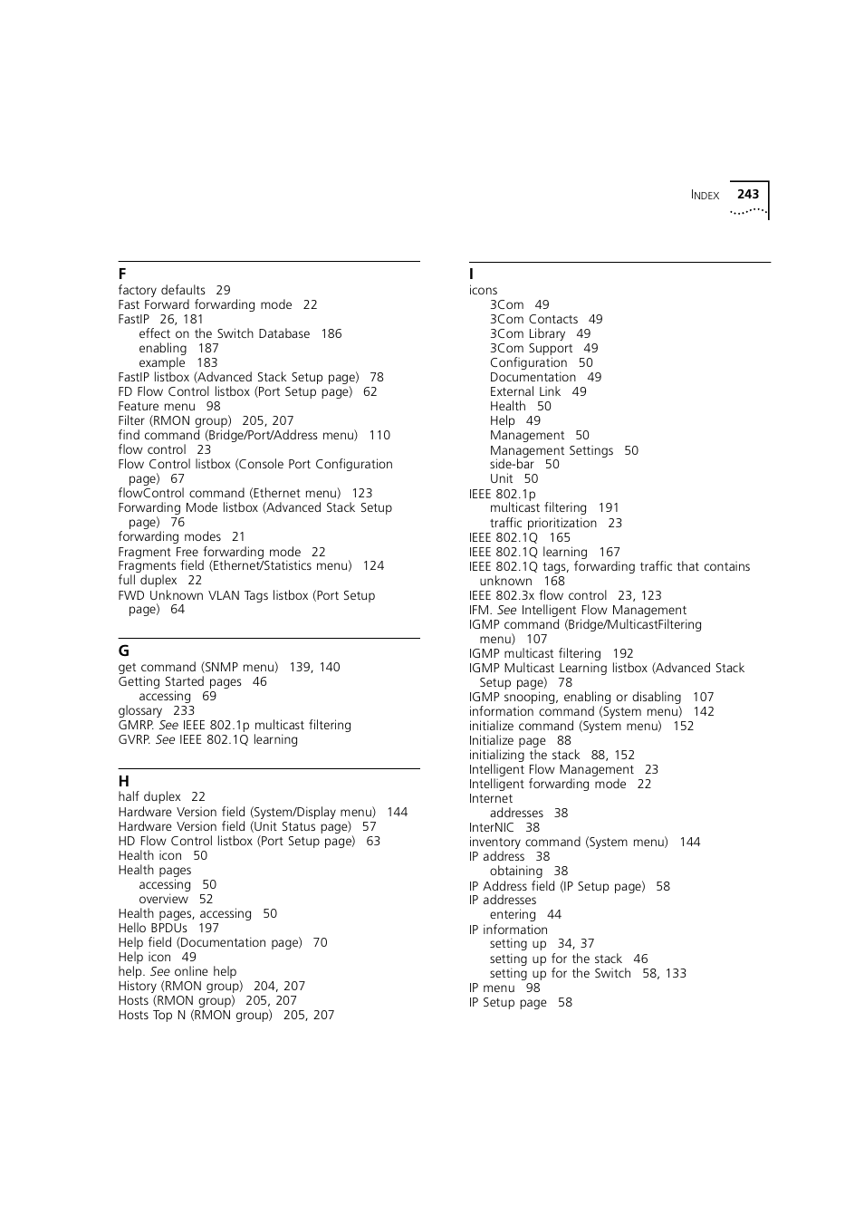 3Com 1100 User Manual | Page 243 / 248