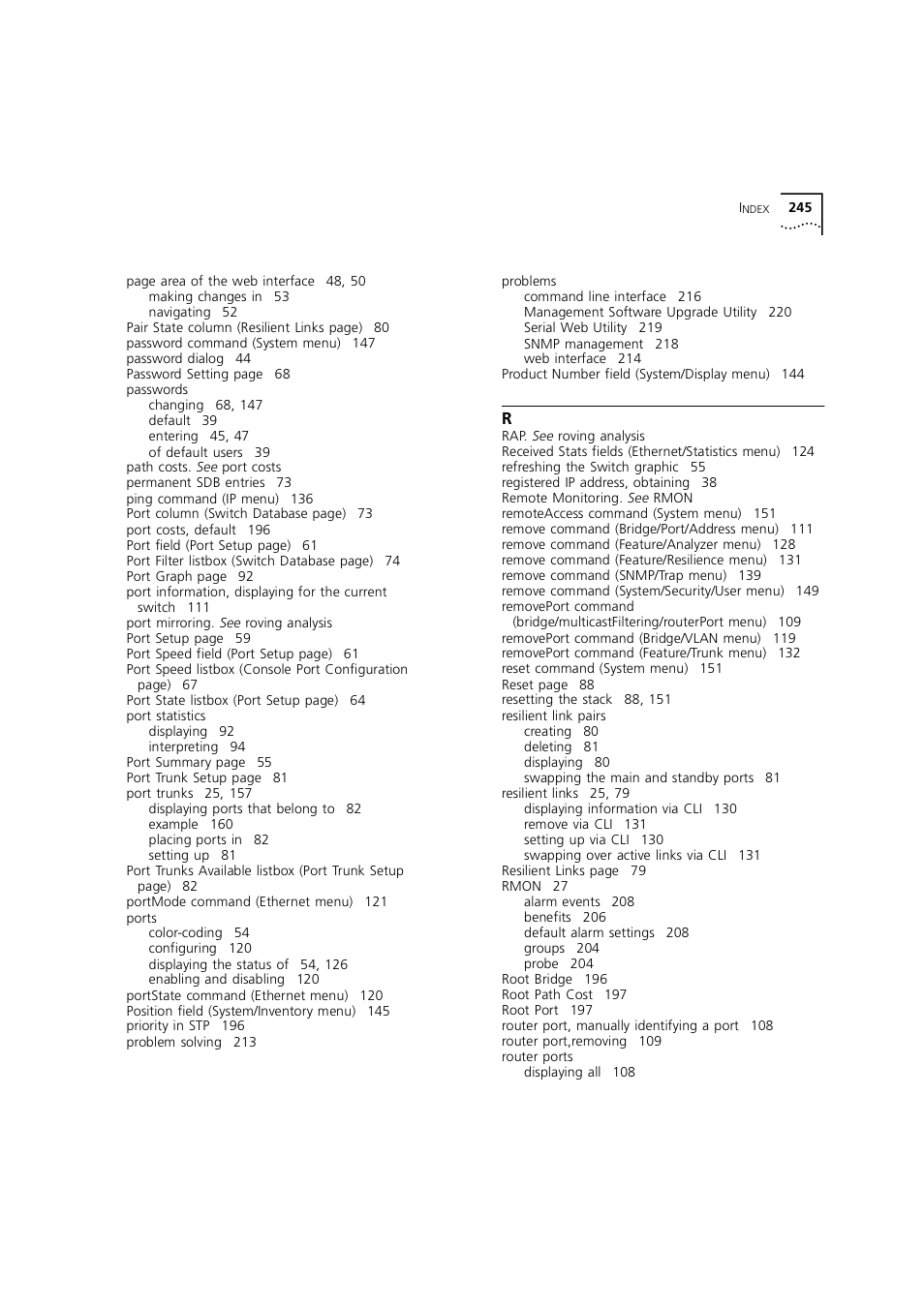 3Com 1100 User Manual | Page 245 / 248