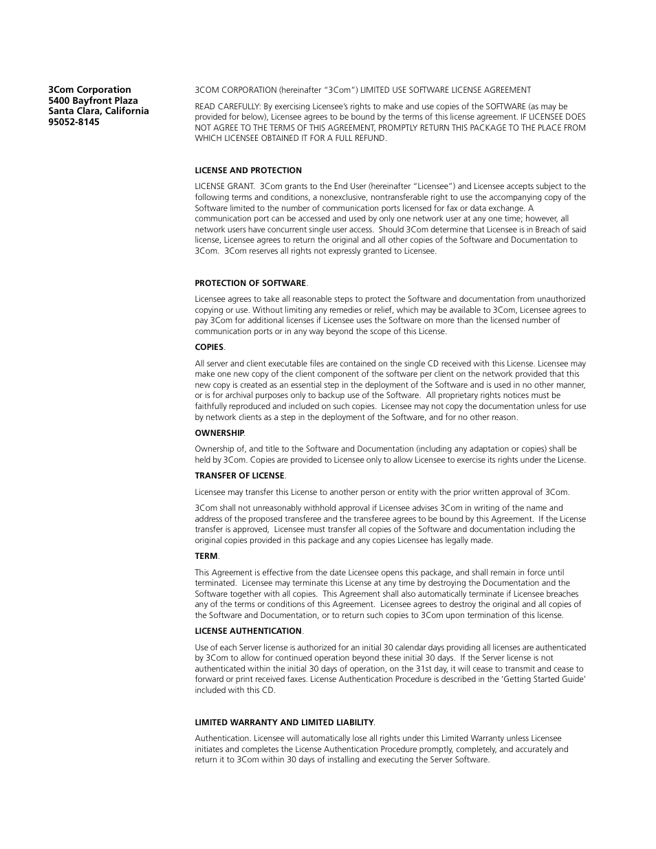 3Com 10031370-01 User Manual | Page 4 / 44