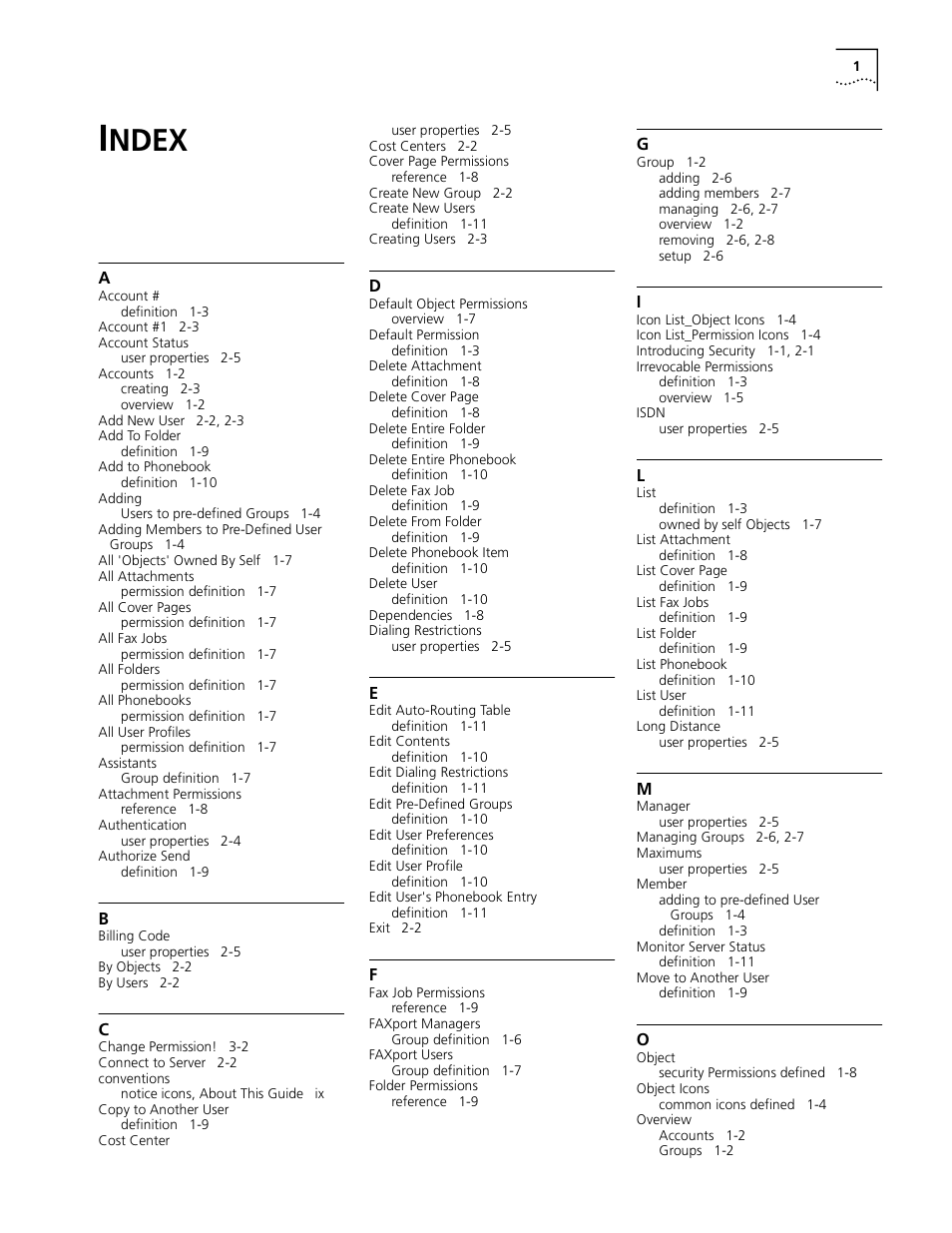 Index, Ndex | 3Com 10031370-01 User Manual | Page 41 / 44