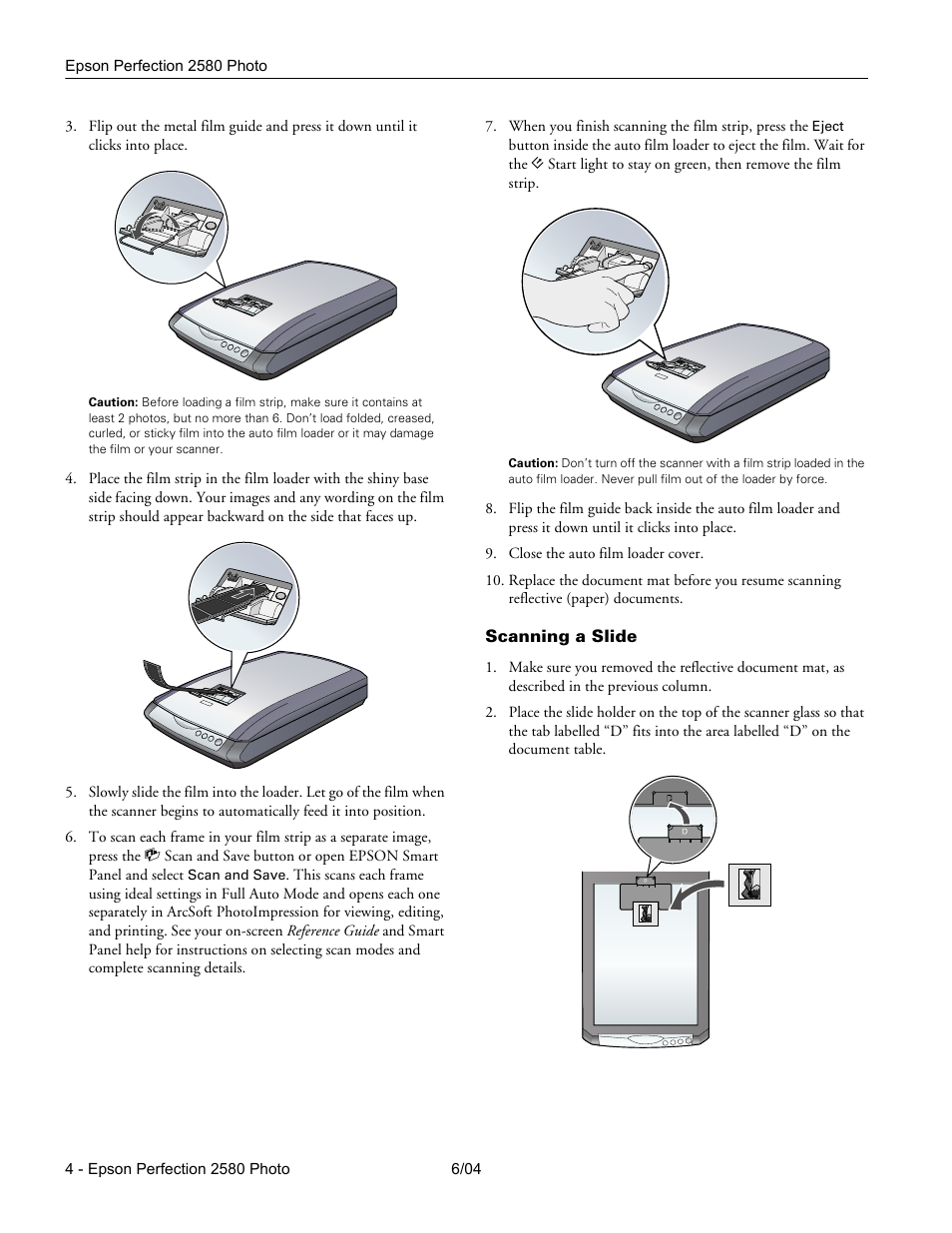 Epson Perfection 2580 User Manual | Page 4 / 6