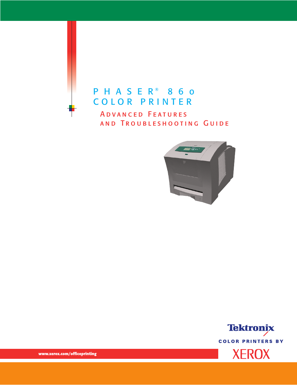 3Com Phaser Color Printer 860 User Manual | 74 pages
