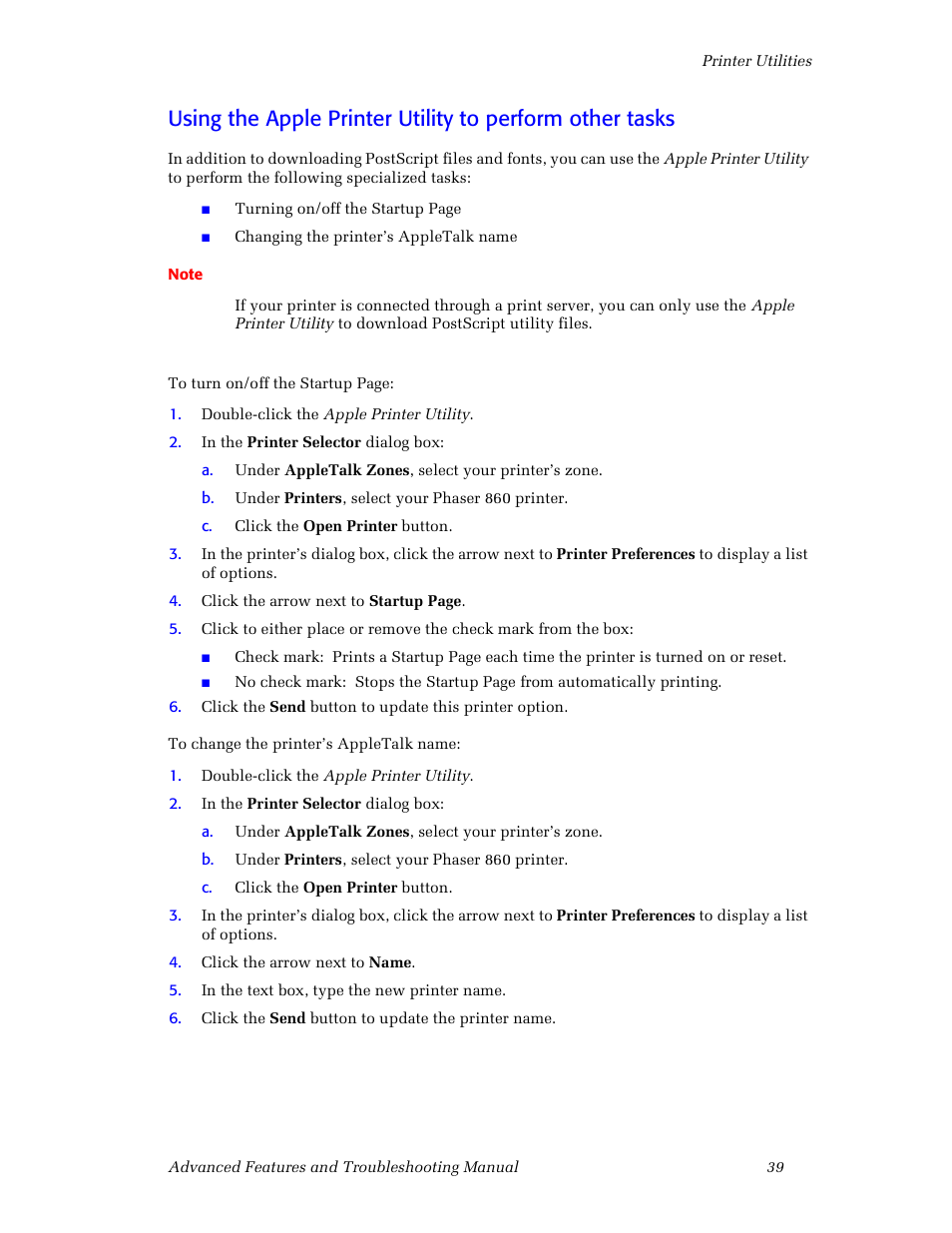 3Com Phaser Color Printer 860 User Manual | Page 45 / 74