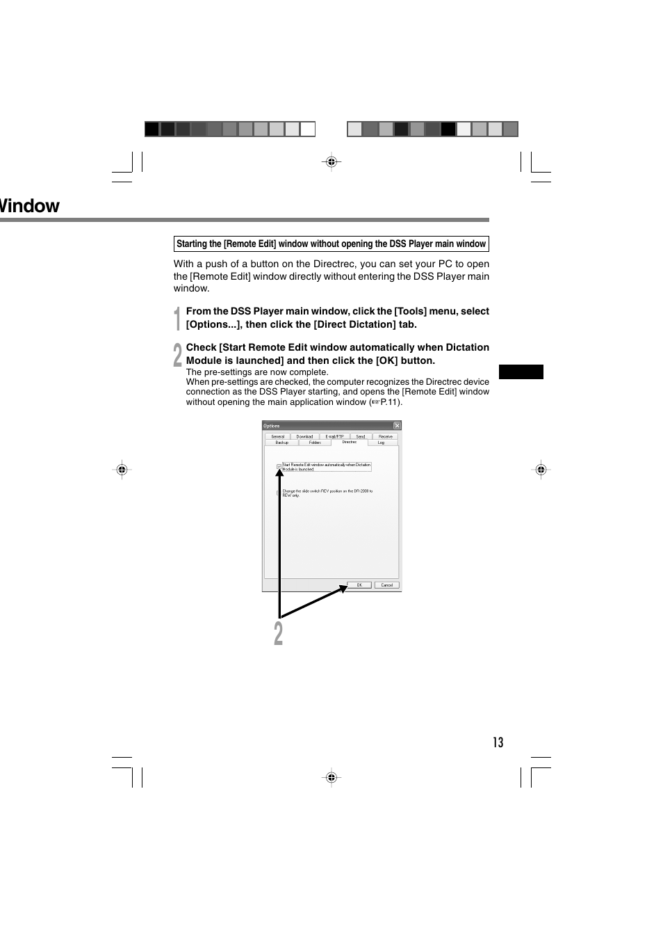 Olympus DR-1000 User Manual | Page 13 / 108