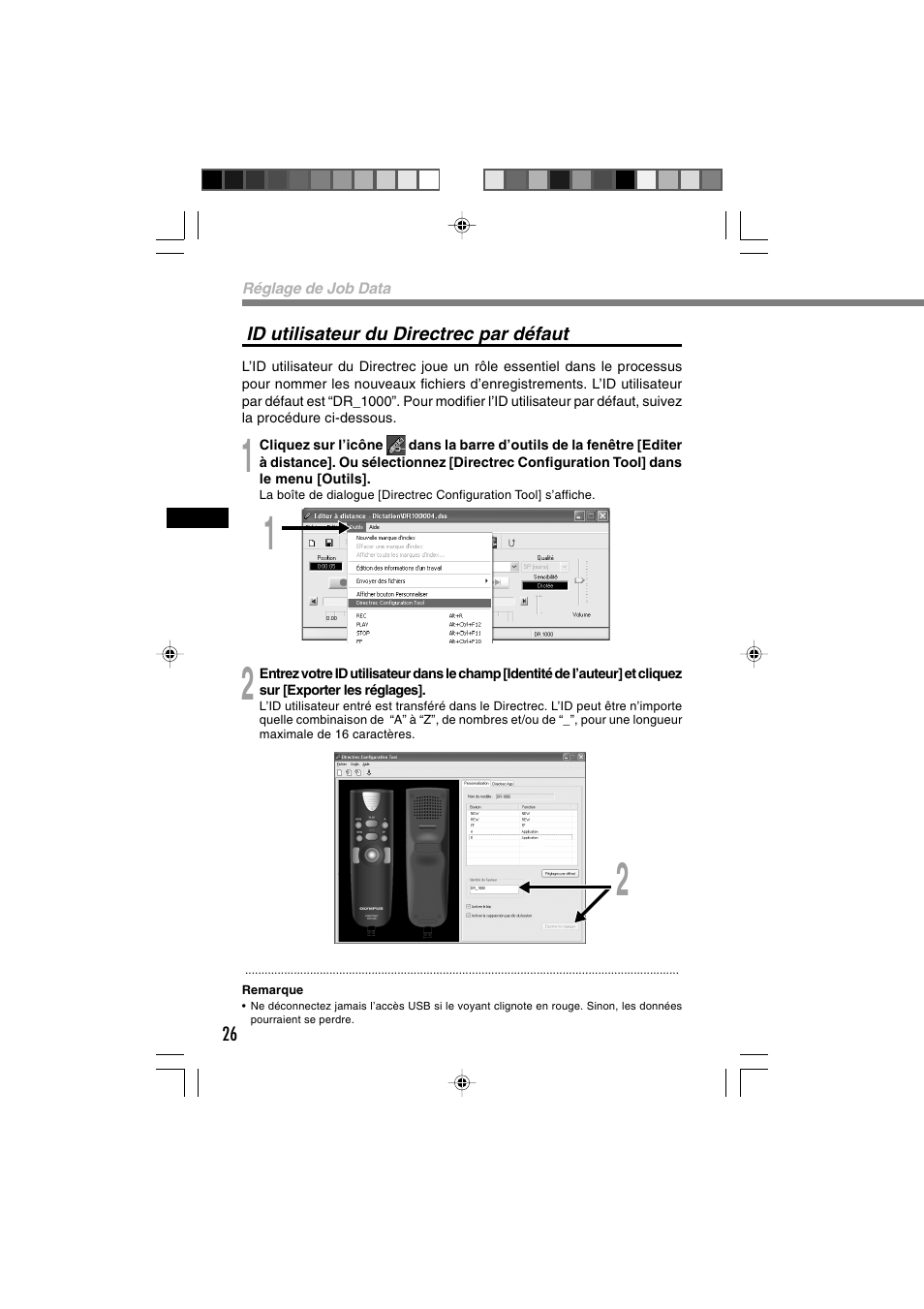 Olympus DR-1000 User Manual | Page 61 / 108