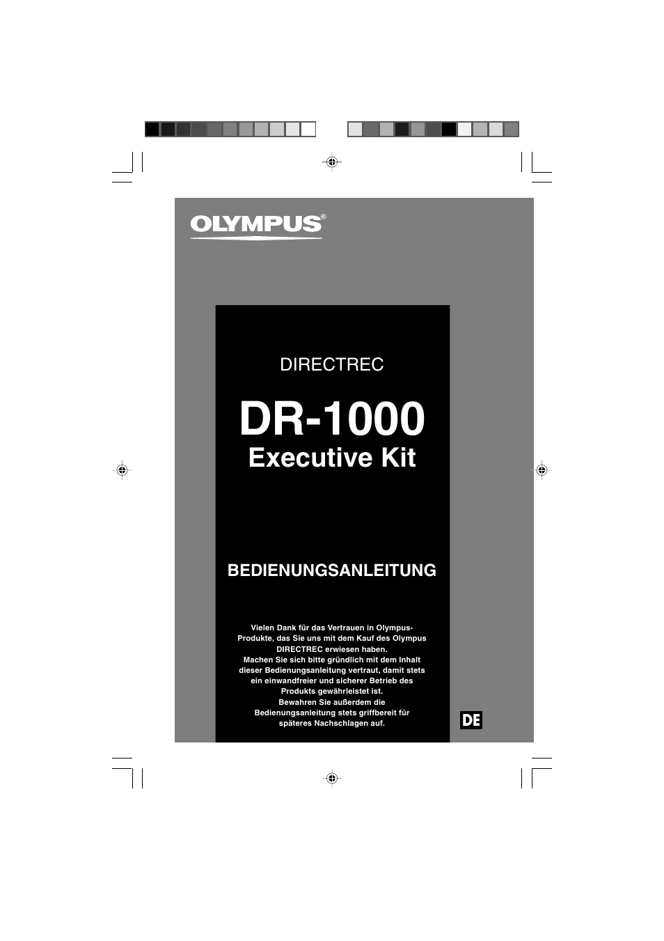 Dr-1000, Executive kit, Directrec | Bedienungsanleitung | Olympus DR-1000 User Manual | Page 71 / 108