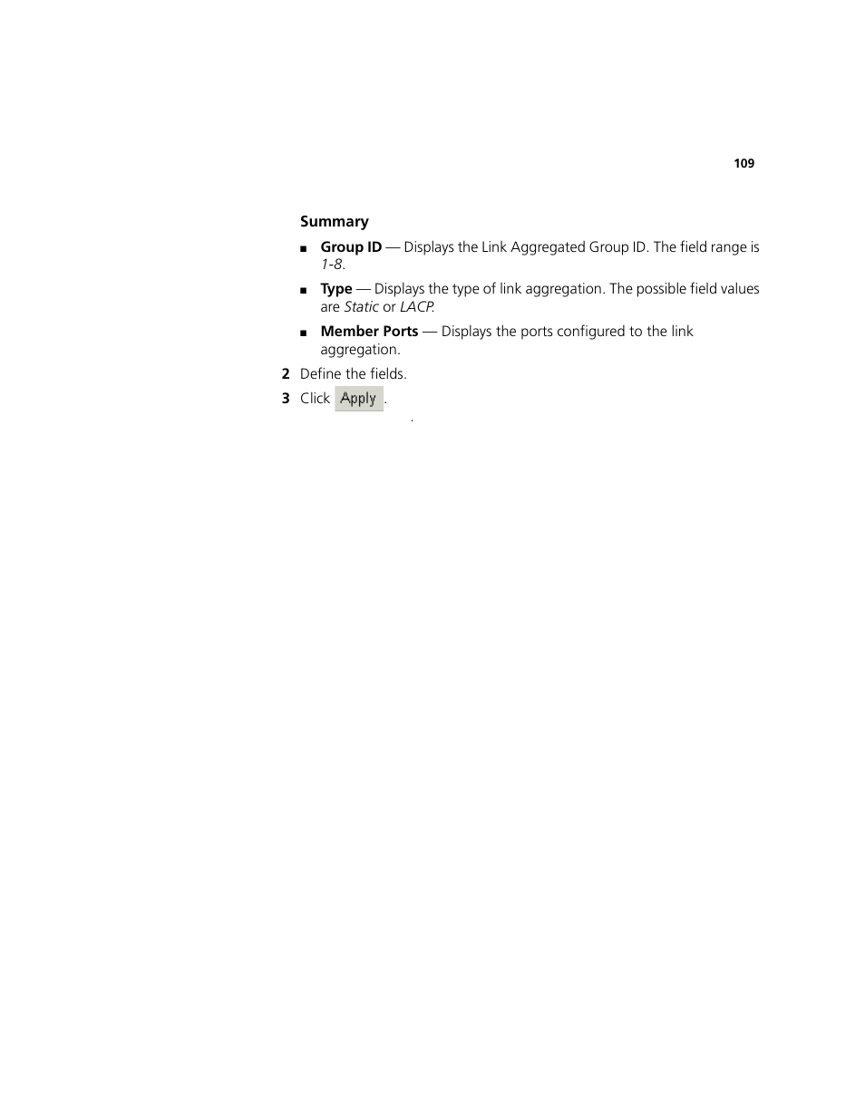 3Com 2924-PWR User Manual | Page 109 / 248