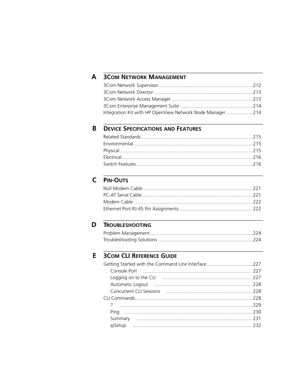 3Com 2924-PWR User Manual | Page 11 / 248