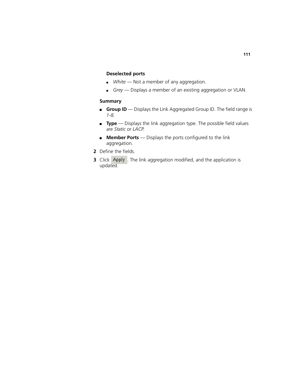 3Com 2924-PWR User Manual | Page 111 / 248
