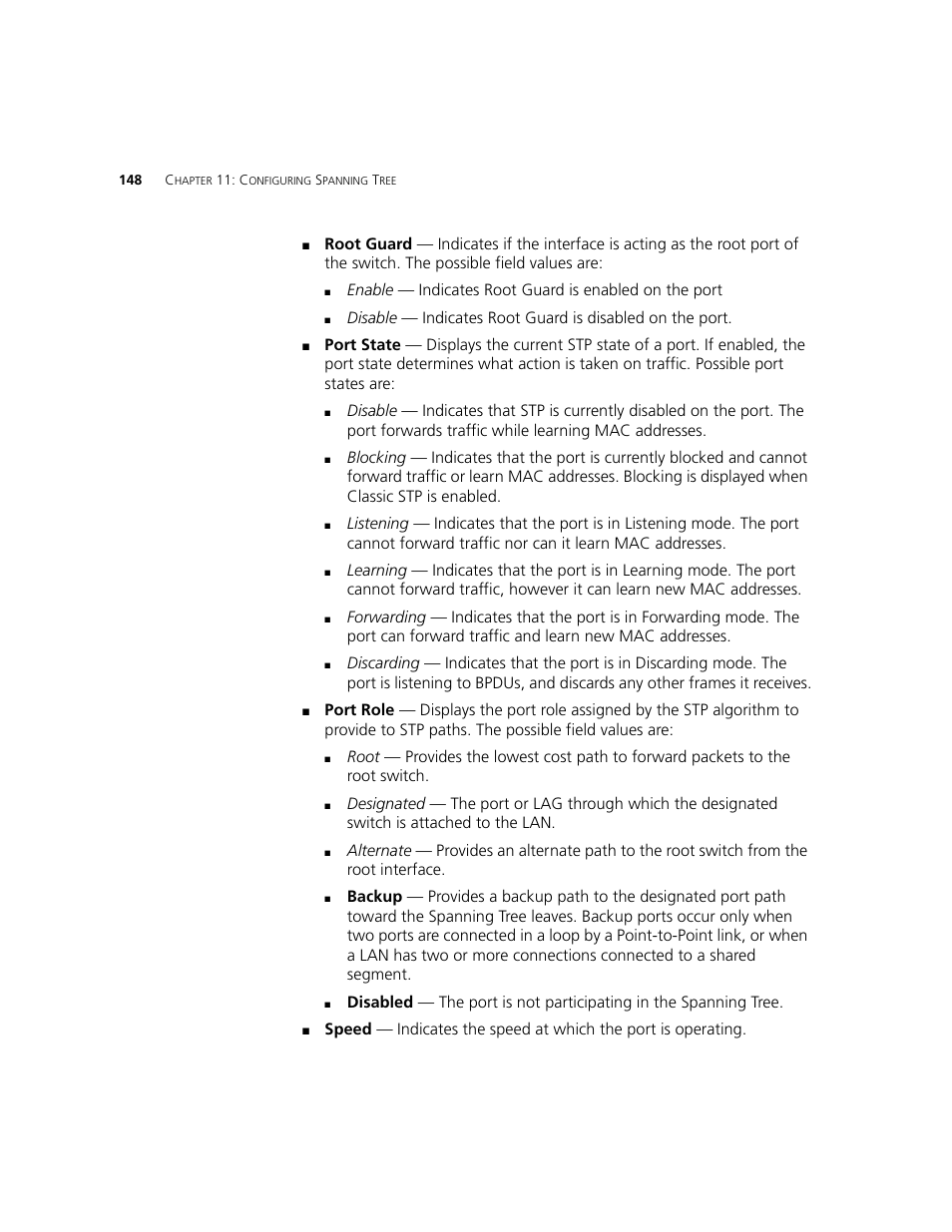 3Com 2924-PWR User Manual | Page 148 / 248