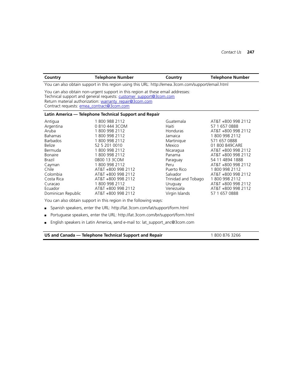 3Com 2924-PWR User Manual | Page 247 / 248