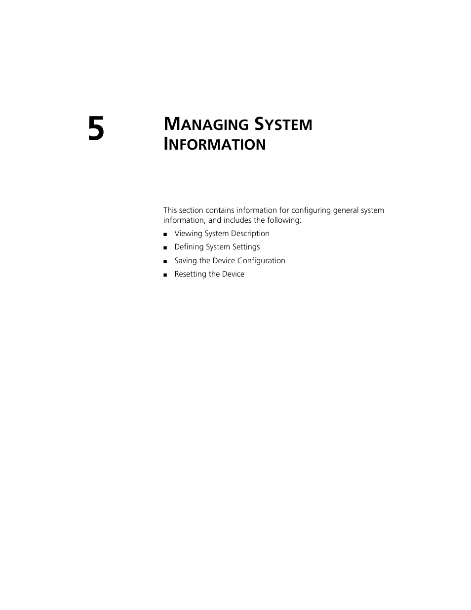 Managing system information, Anaging, Ystem | Nformation | 3Com 2924-PWR User Manual | Page 88 / 248