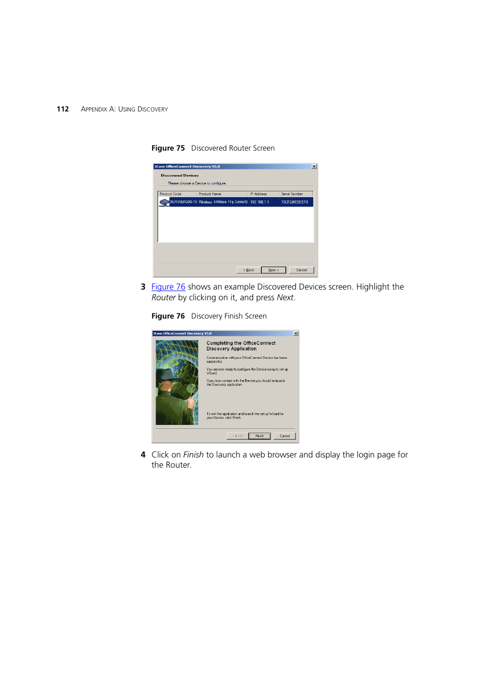 3Com 3CRWDR200A-75 User Manual | Page 112 / 144