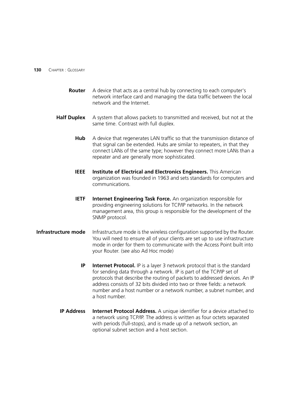 3Com 3CRWDR200A-75 User Manual | Page 130 / 144