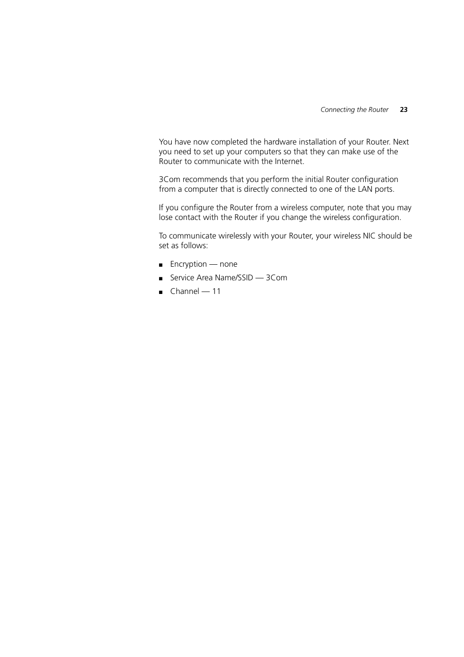 3Com 3CRWDR200A-75 User Manual | Page 23 / 144