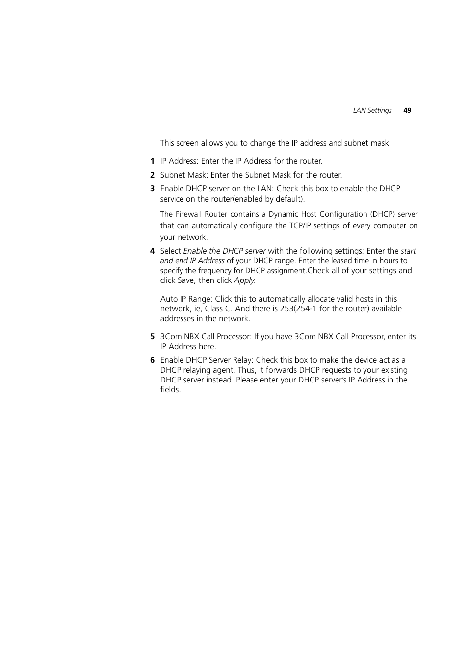 3Com 3CRWDR200A-75 User Manual | Page 49 / 144