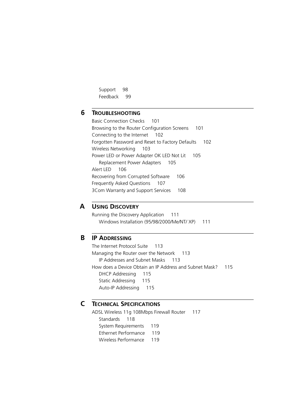 Ip a | 3Com 3CRWDR200A-75 User Manual | Page 6 / 144