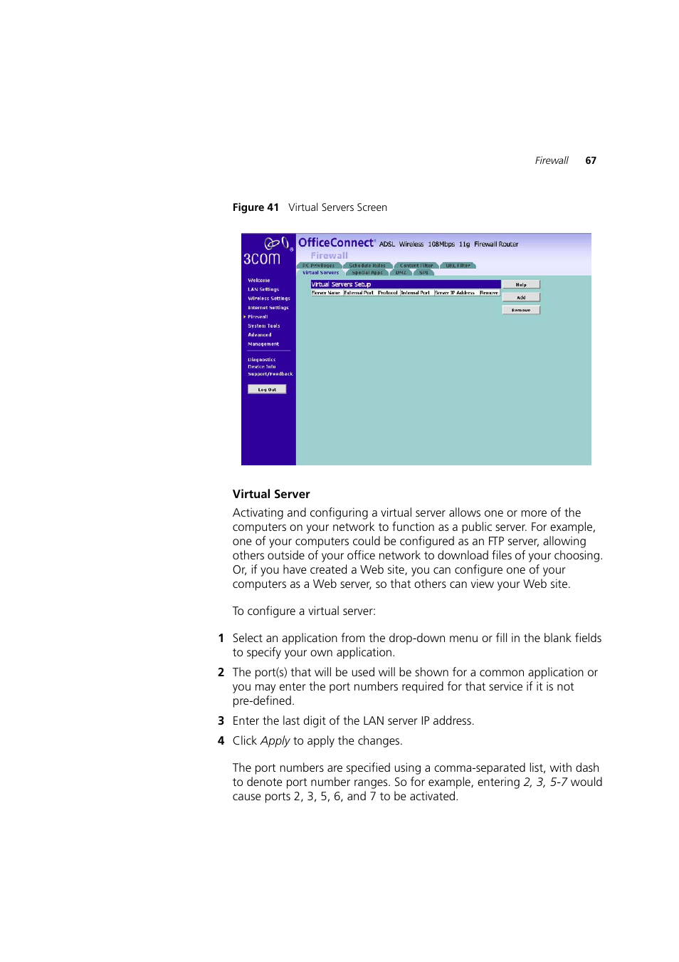3Com 3CRWDR200A-75 User Manual | Page 67 / 144