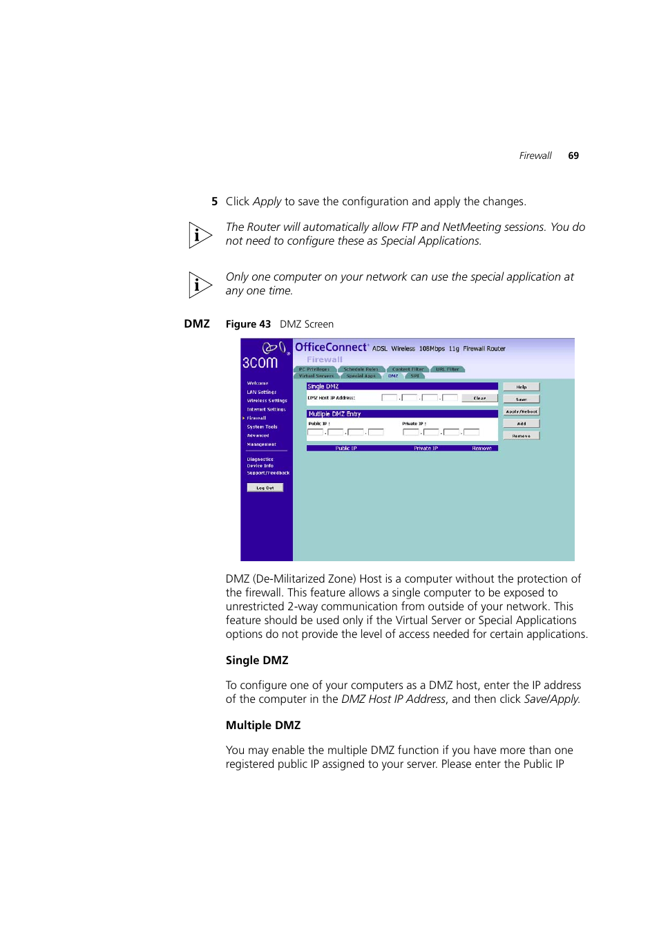 3Com 3CRWDR200A-75 User Manual | Page 69 / 144