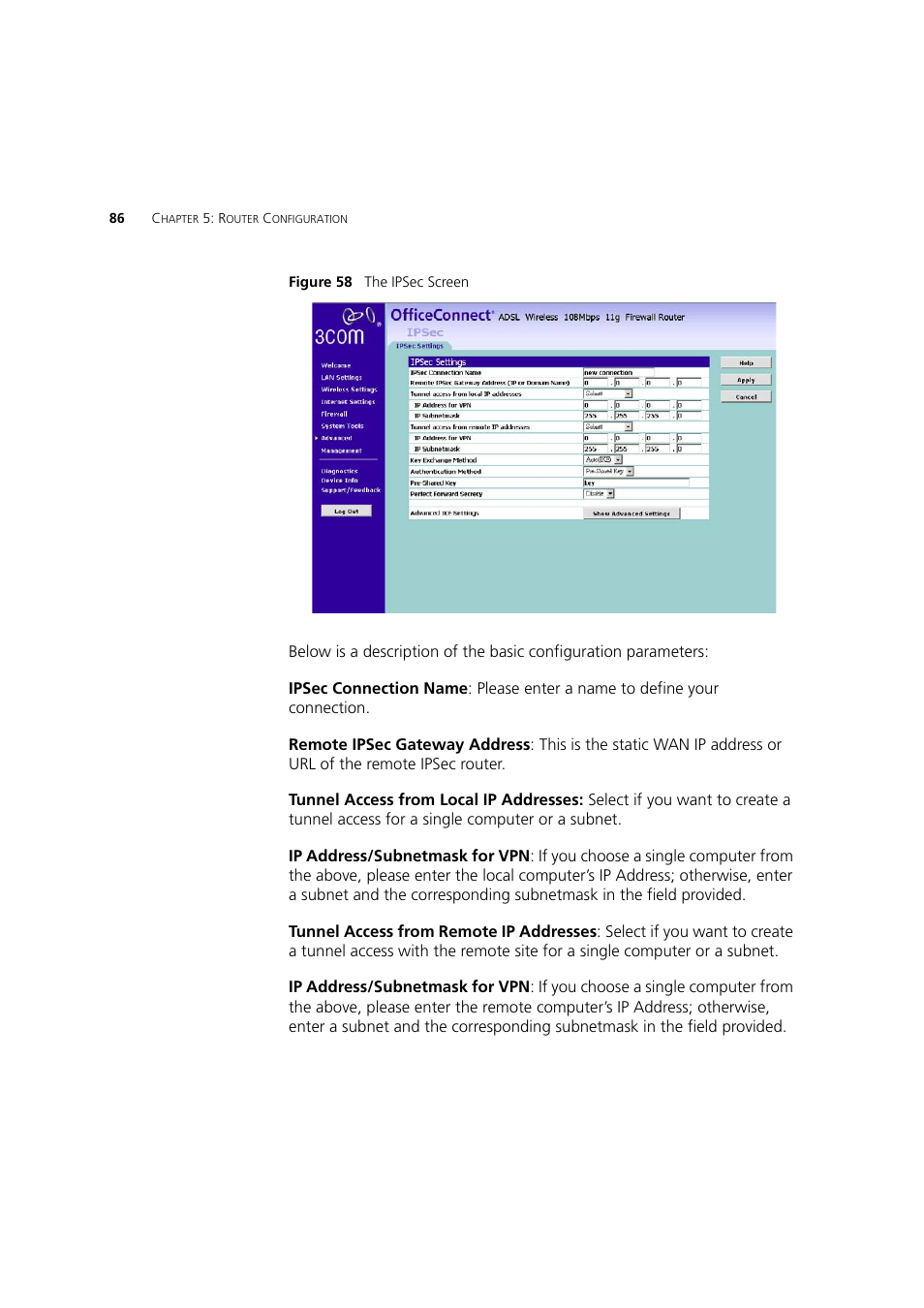 3Com 3CRWDR200A-75 User Manual | Page 86 / 144