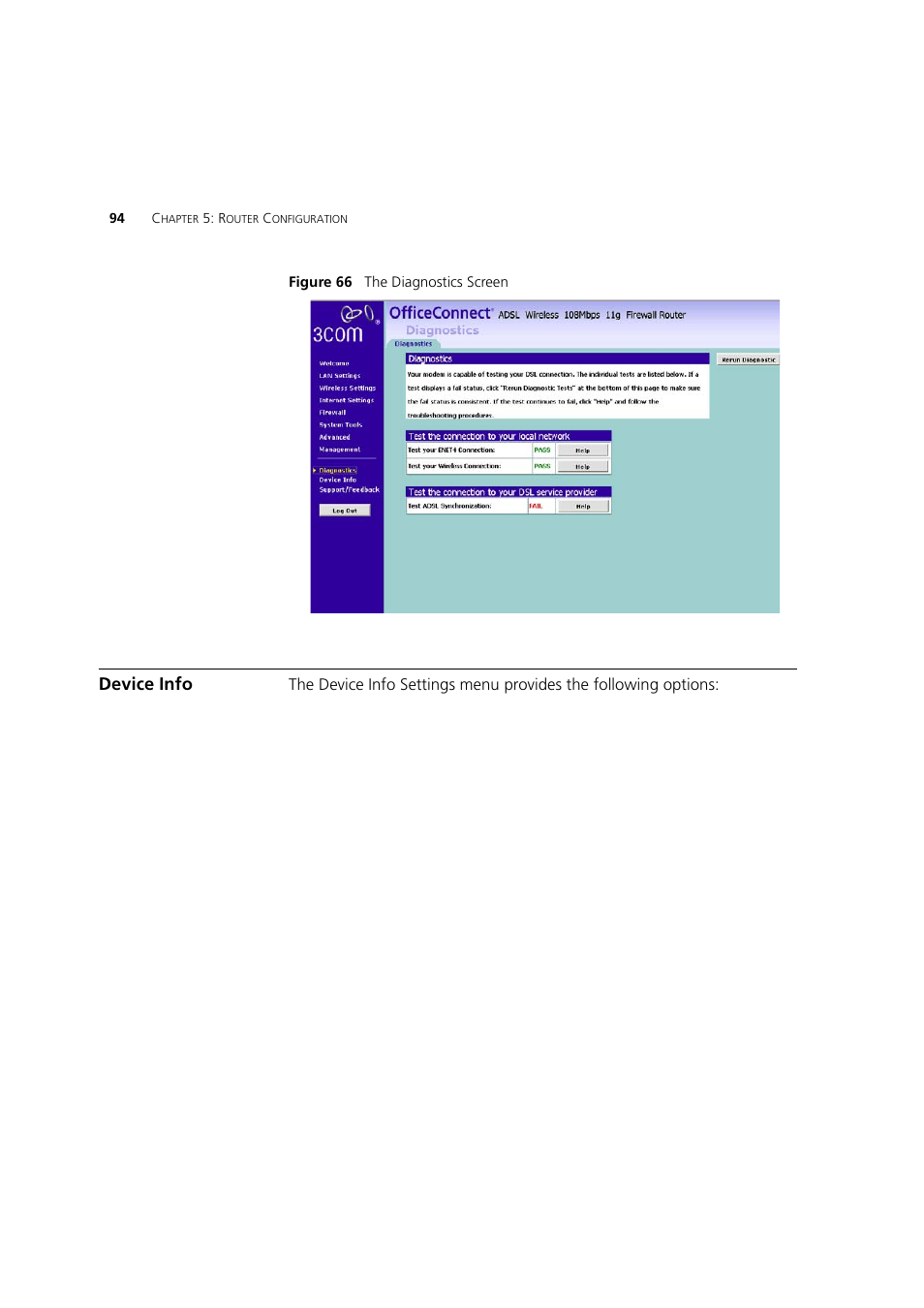 Device info | 3Com 3CRWDR200A-75 User Manual | Page 94 / 144