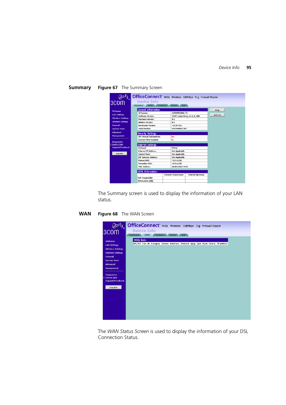Summary | 3Com 3CRWDR200A-75 User Manual | Page 95 / 144