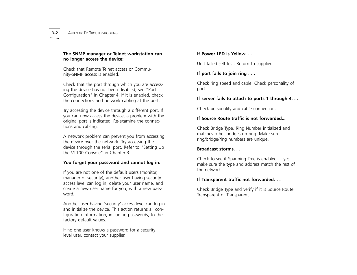 3Com TR User Manual | Page 114 / 126