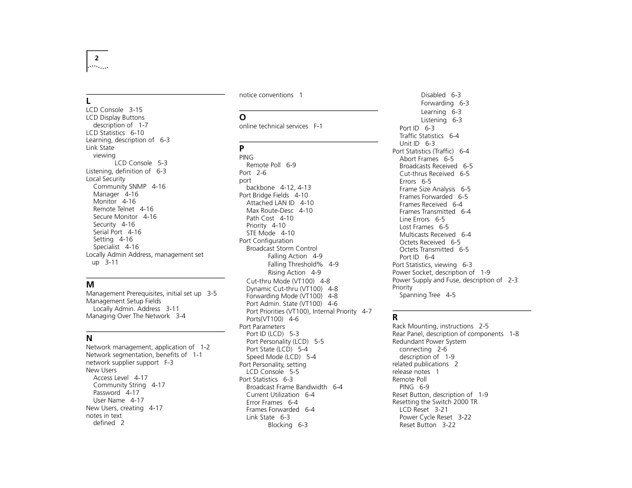 3Com TR User Manual | Page 122 / 126