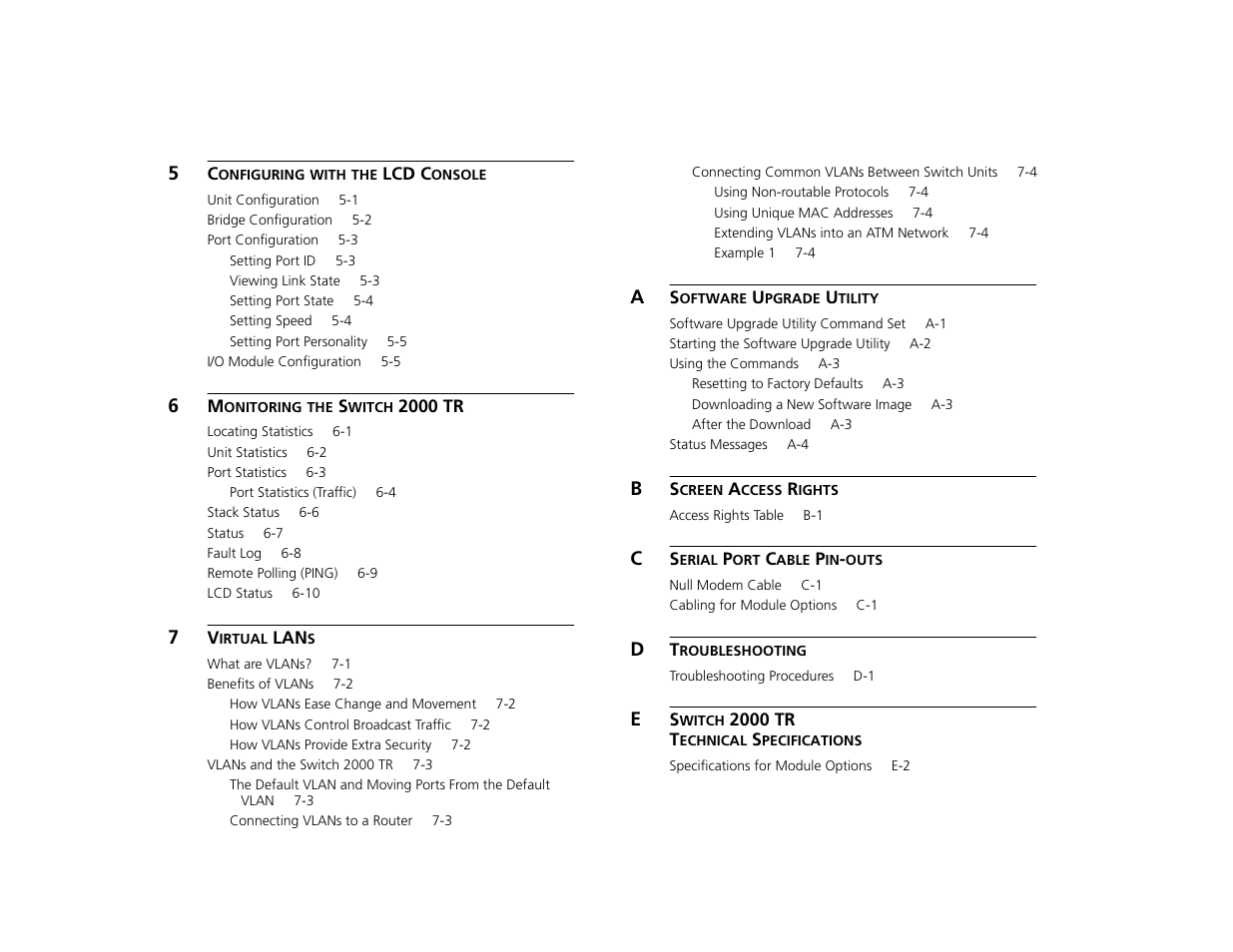 3Com TR User Manual | Page 6 / 126