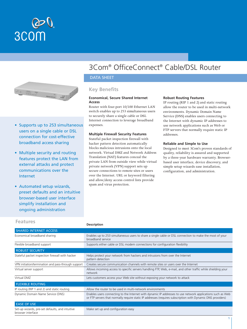 3Com 3CR858-91 User Manual | 2 pages