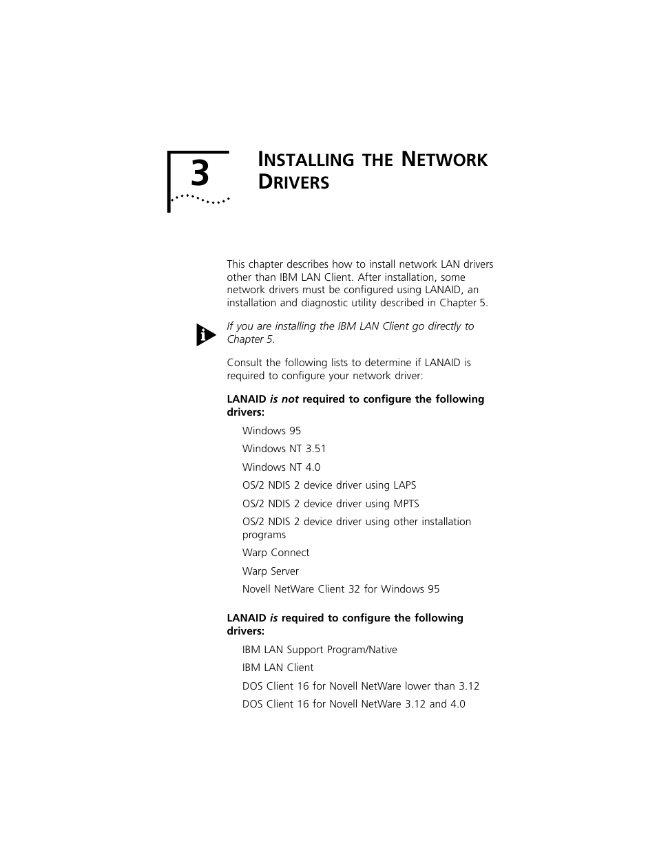 Nstalling, Etwork, Rivers | 3Com 3C389 User Manual | Page 25 / 86