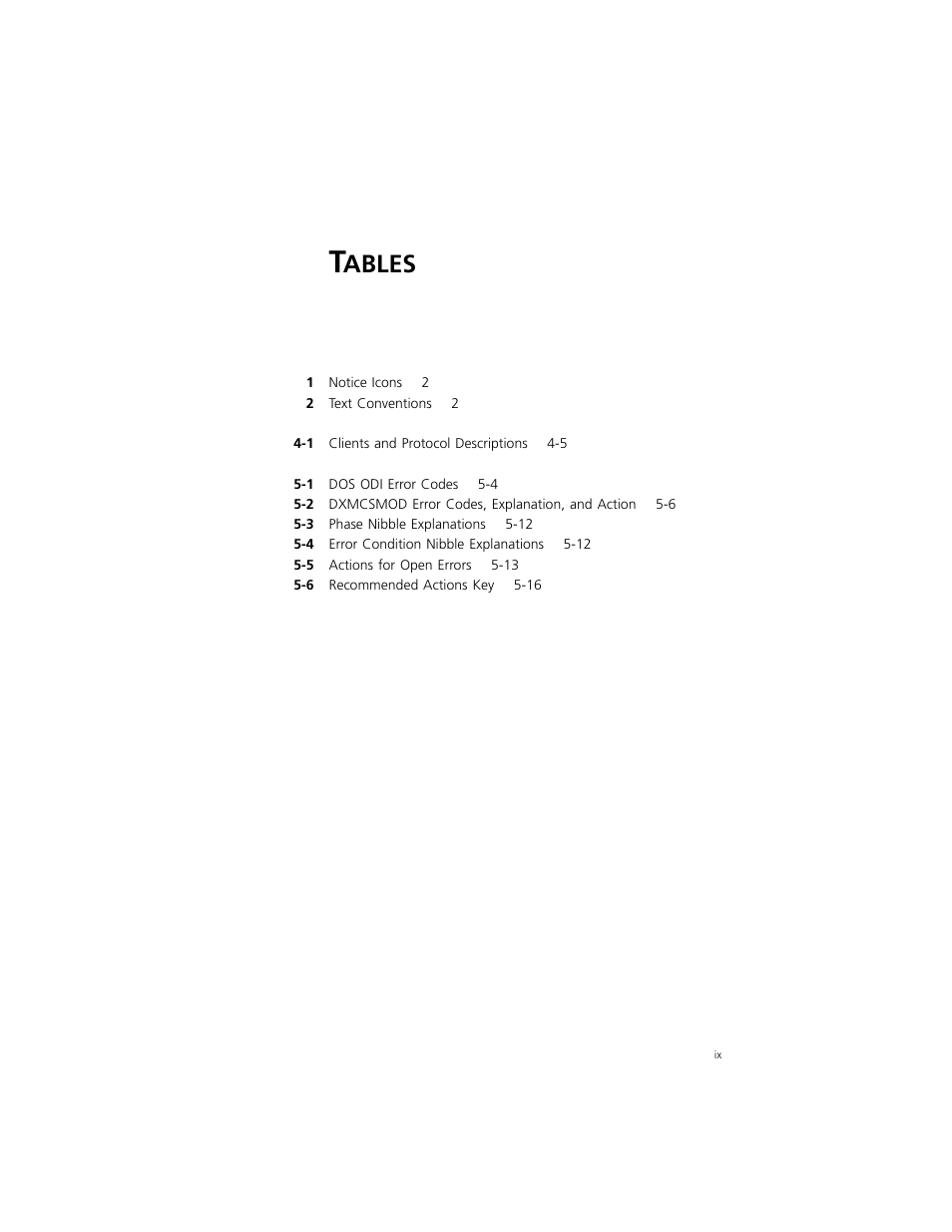 Ables | 3Com 3C389 User Manual | Page 7 / 86