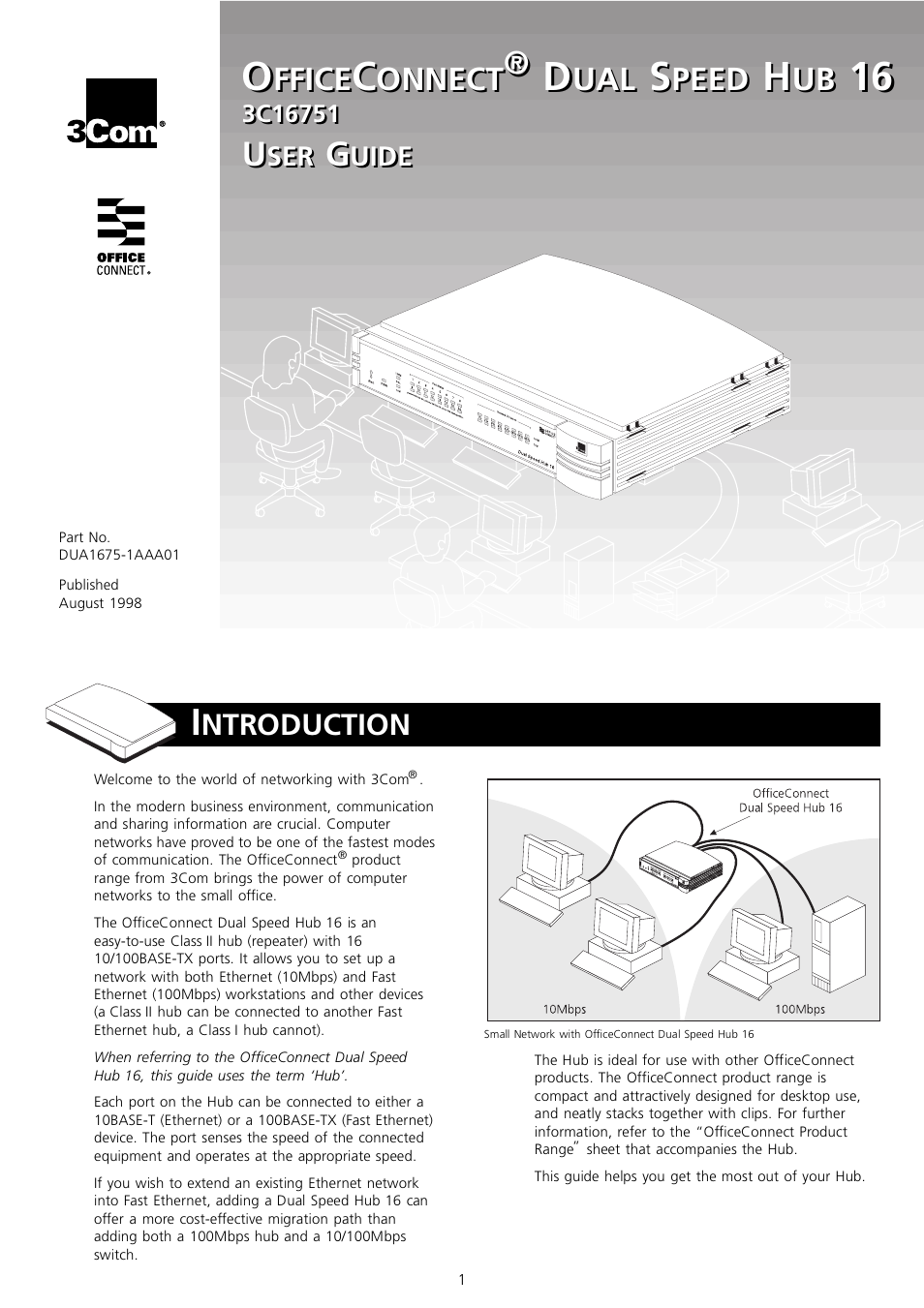 3Com 3C16751 User Manual | 8 pages