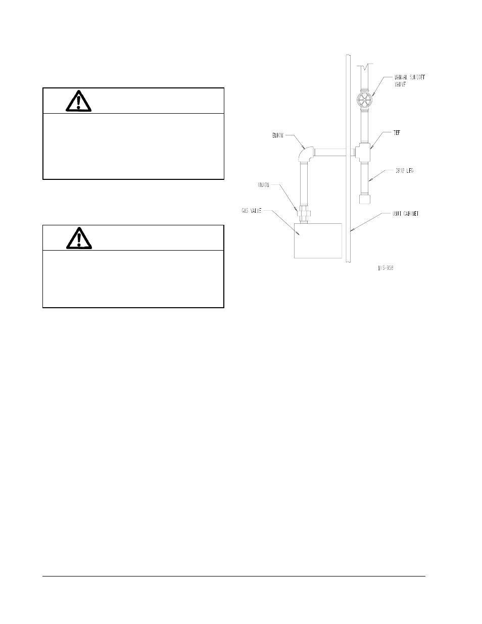 Warning | Bard Manufacturing Company Ohio 43506 User Manual | Page 6 / 13