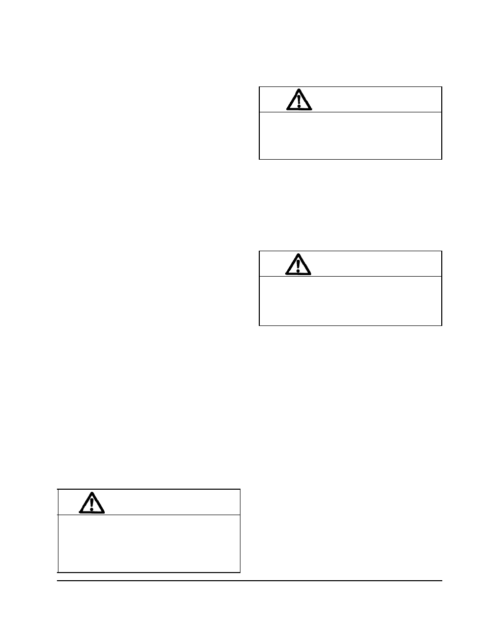 Caution, Warning | Bard Manufacturing Company Ohio 43506 User Manual | Page 9 / 13