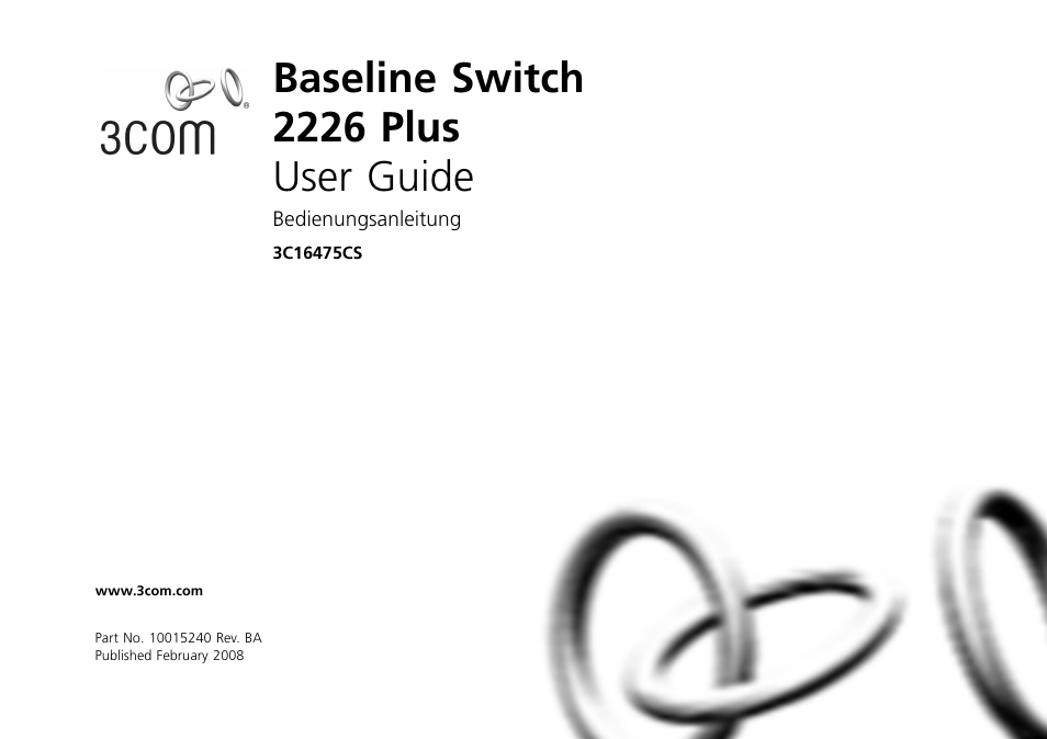 3Com 2226 PLUS User Manual | 92 pages