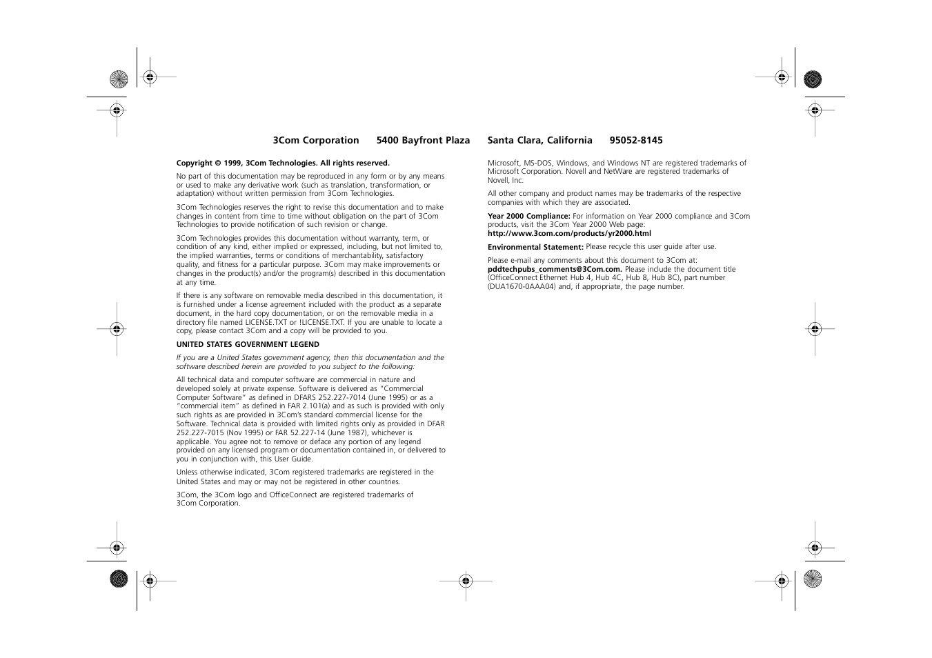 3Com 3C16700A User Manual | Page 2 / 40