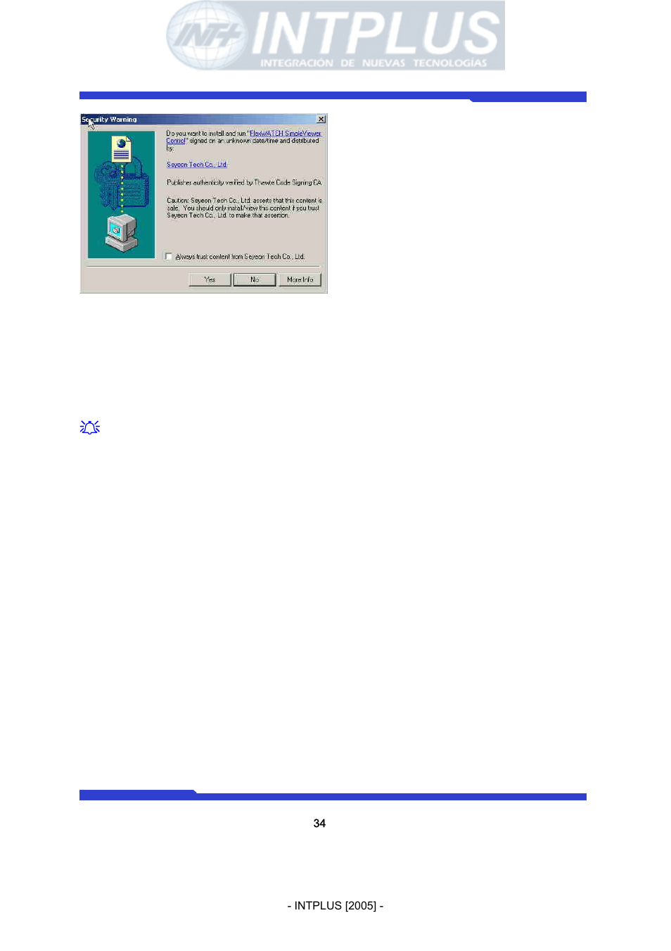 Network video server user’s manual | 3Com Network Video Server FlexWATCH 3110 User Manual | Page 34 / 105