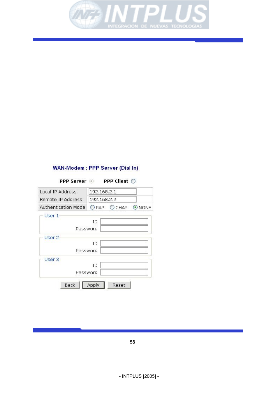 Network video server user’s manual | 3Com Network Video Server FlexWATCH 3110 User Manual | Page 58 / 105