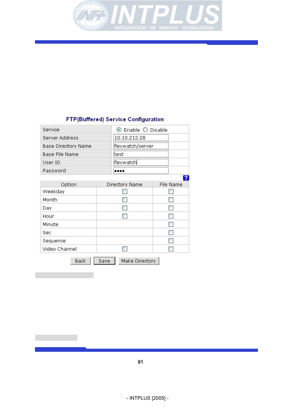 Network video server user’s manual | 3Com Network Video Server FlexWATCH 3110 User Manual | Page 91 / 105