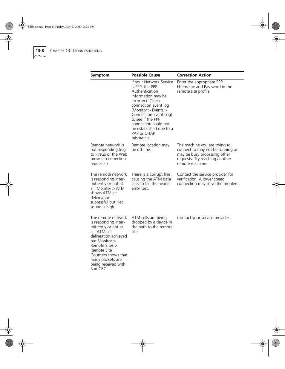 3Com 3C840 User Manual | Page 156 / 222