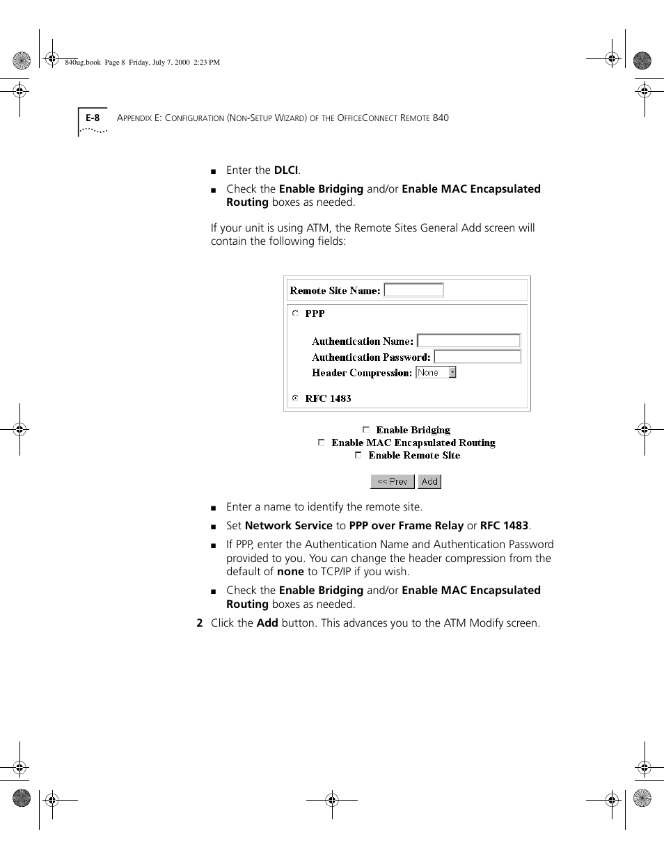 3Com 3C840 User Manual | Page 198 / 222