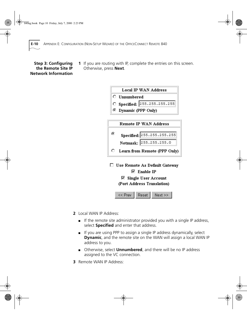 E - 10 | 3Com 3C840 User Manual | Page 200 / 222
