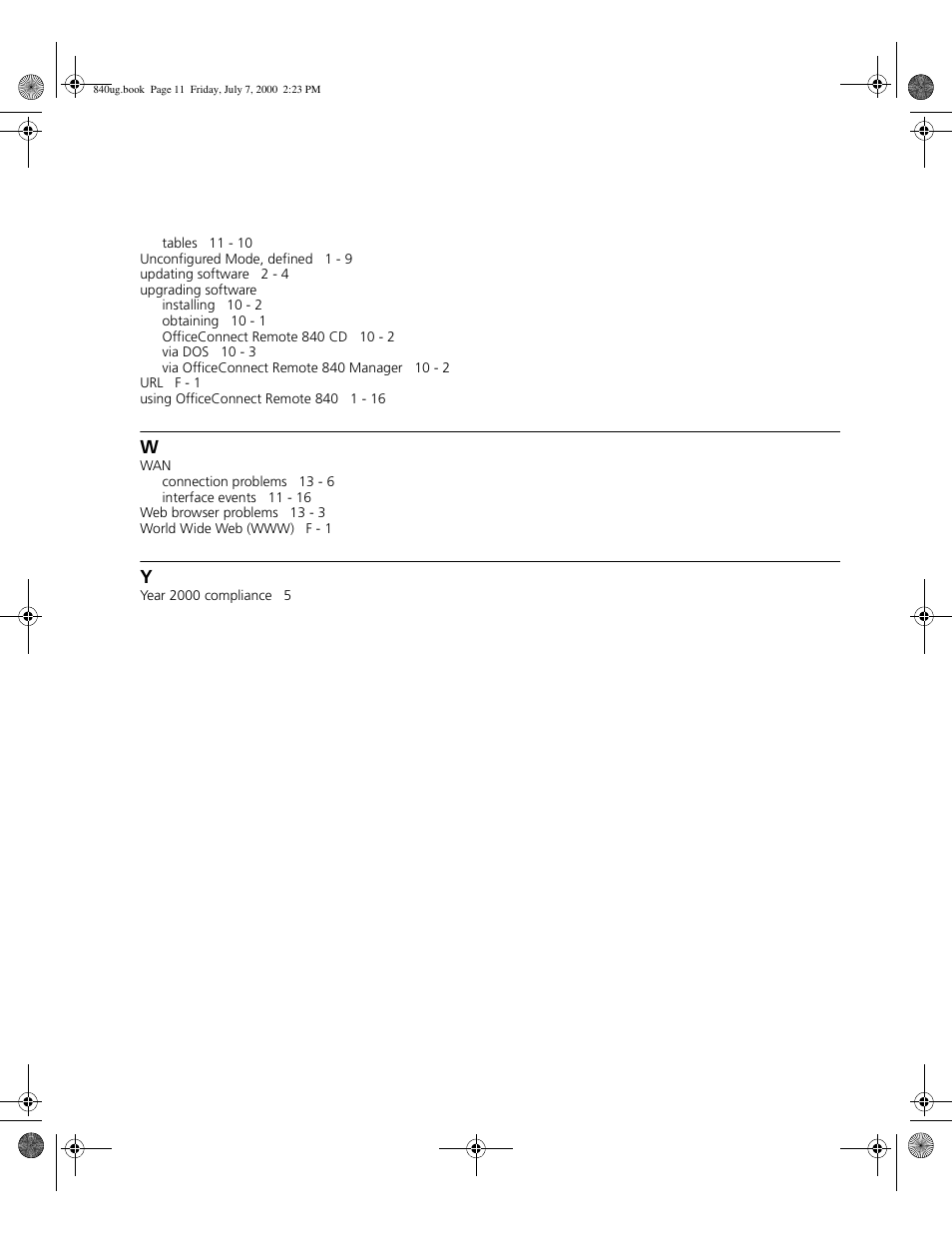 3Com 3C840 User Manual | Page 217 / 222